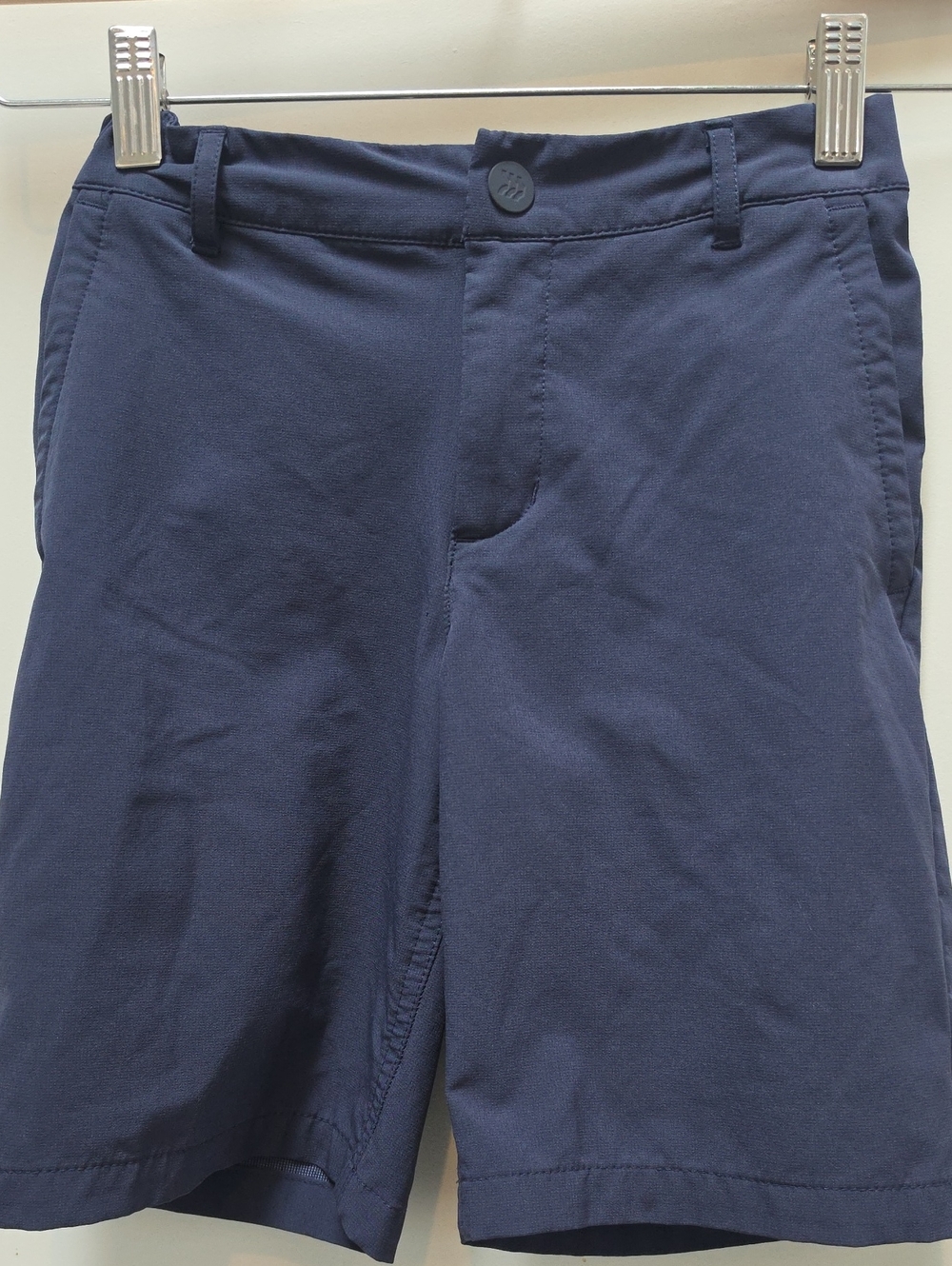all in motion Boys' Regular Fit Golf Shorts Blue Size 8